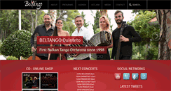 Desktop Screenshot of beltango.com